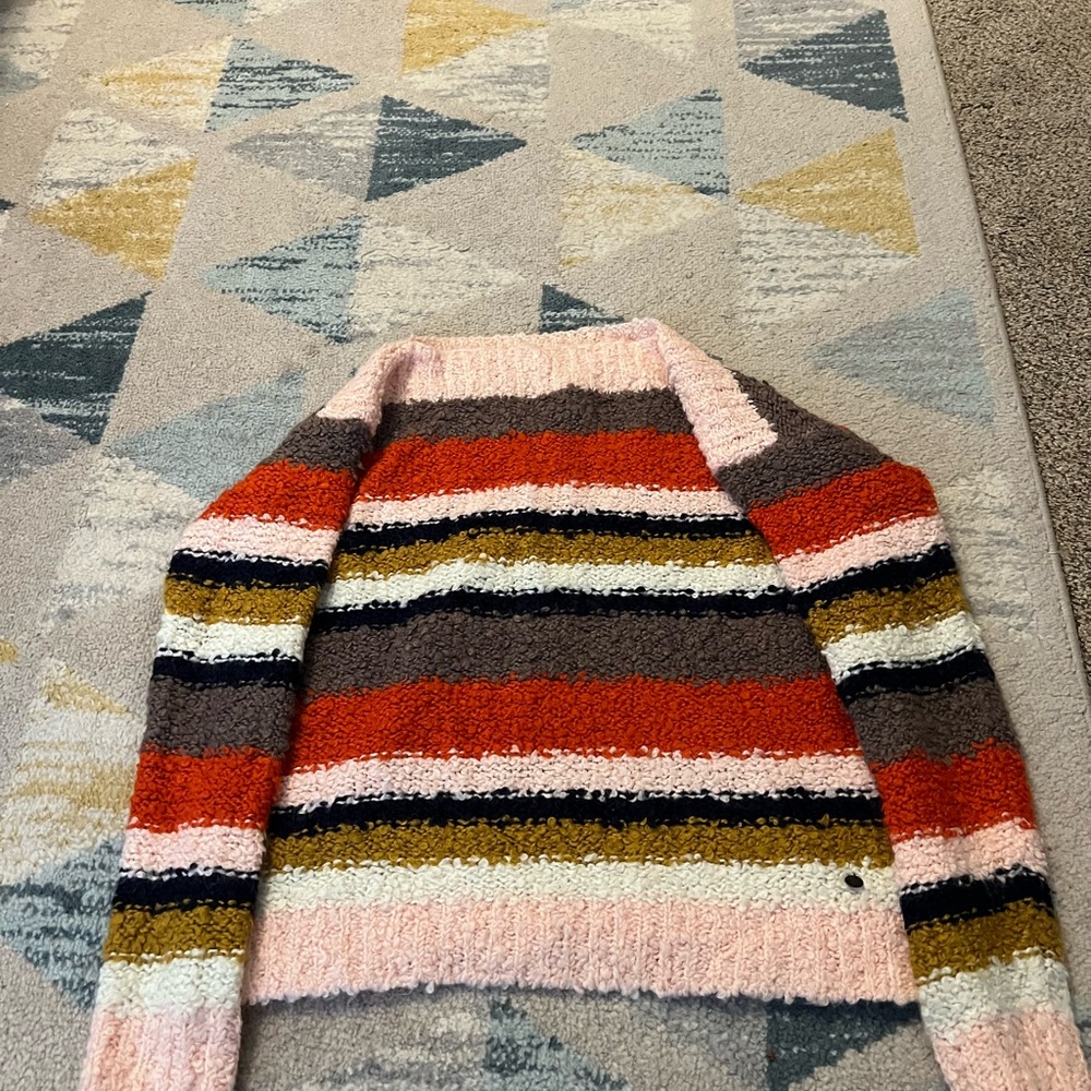 Anthropologie Striped Numph Boat Neck Sweater - Picture 4 of 5